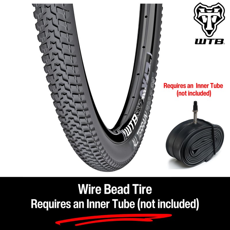 WTB All-Terrain Hybrid Bike Tire (700 x 32) Wire Bead, Smooth on Pavement, Grippy on Loose Terrain, Commuting & Touring - Image 2
